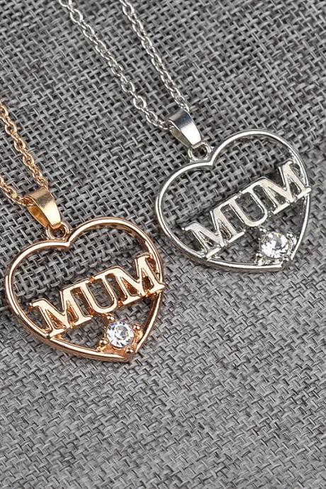 The Mother&amp;amp;#039;s Heart Pendant Necklace And White Goods