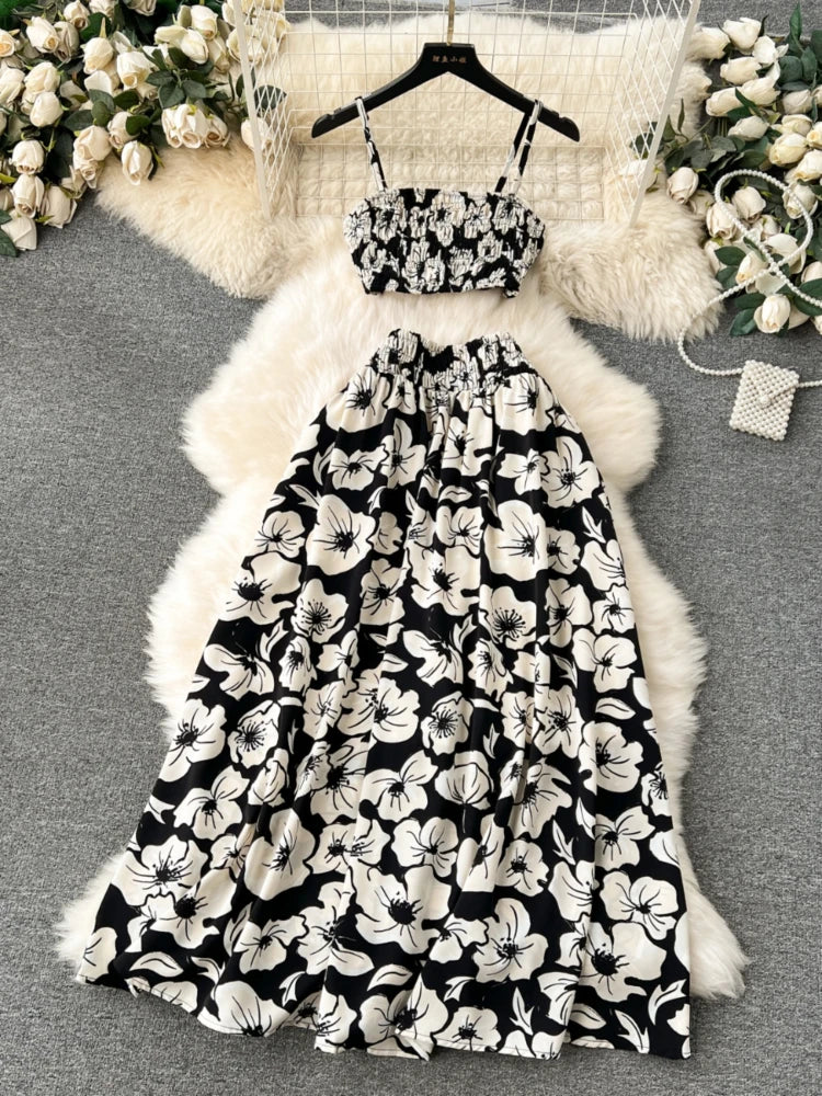 blue junior bridesmaid dresses BABARONI Chiffon Sky A-line One Shoulder BROOKE Linen Sleeveless Wrap SIZE:20 Winter' 23